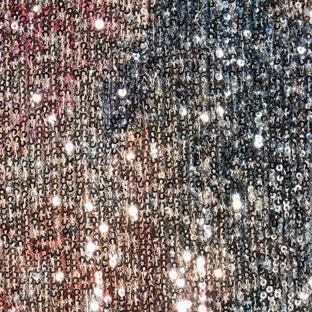 Pippa & Julie Kid’s Cosmic Floral Sequin Dress Size 16 Youth